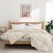 Puredown Organic Cotton Down Feather Comforter Twin Size All Season 68X88